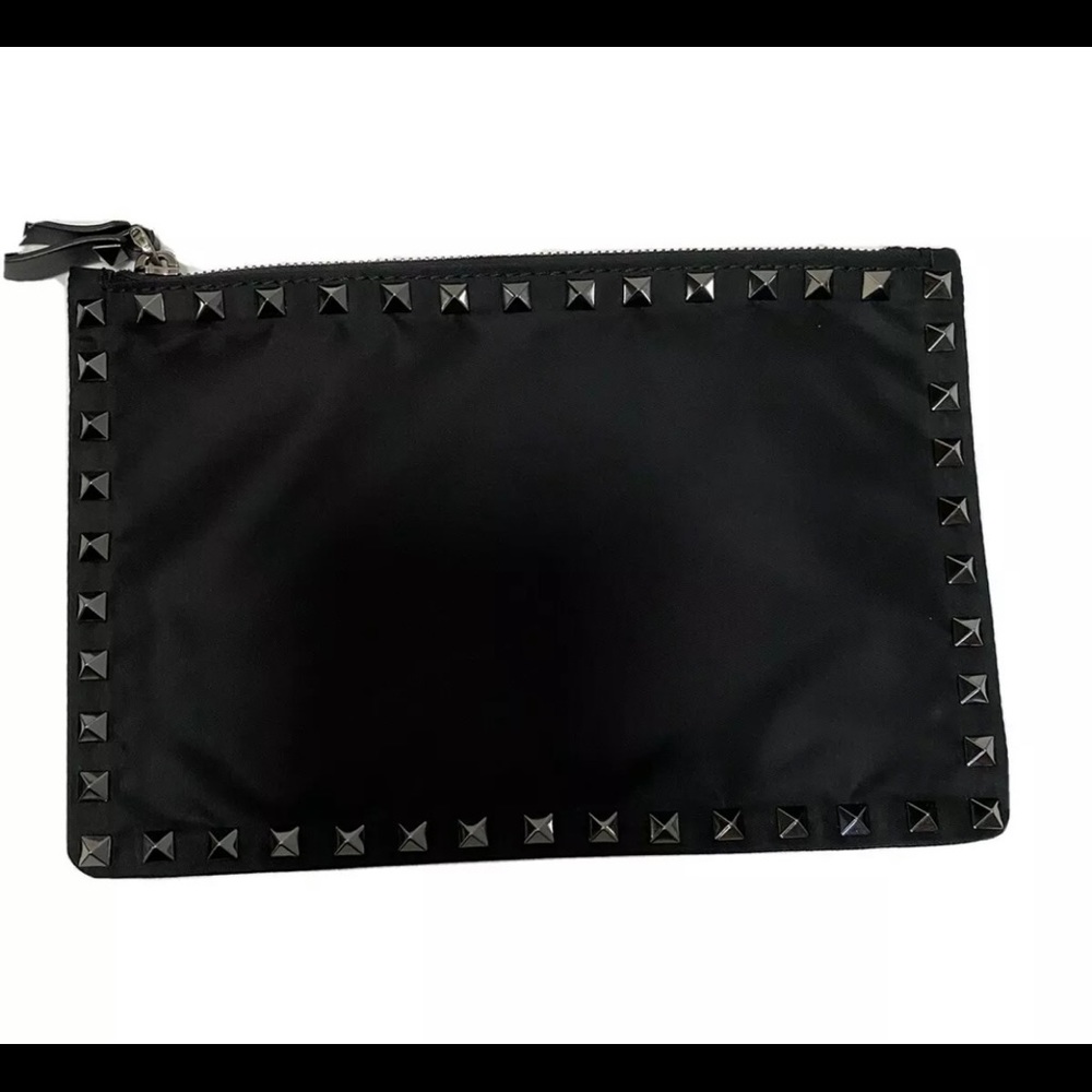 Valentino Rockstud Nylon Pouch NWT